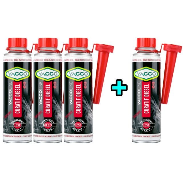 야코 수분제거 디젤연료첨가제 3+1 동결방지 연비향상 인젝터클리너