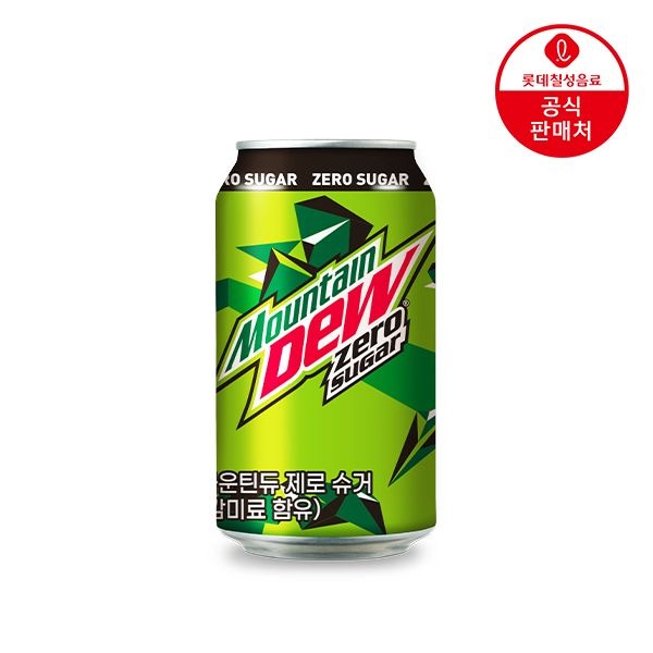 [롯데온] 마운틴듀 제로슈거 355ml 24캔