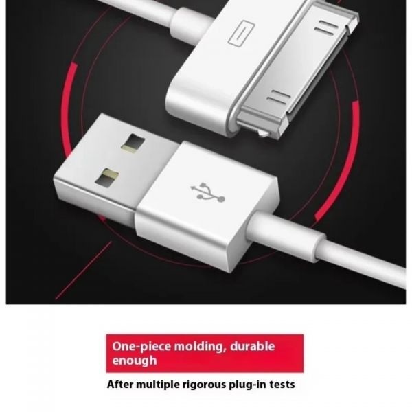 UnKnown [해외] 30핀케이블 1M 30핀 USB 케이블 어댑터 나노 터치 충전 데이터 아이폰 4 4S 3G 3GS 아이패드 2 3 아이팟 C -