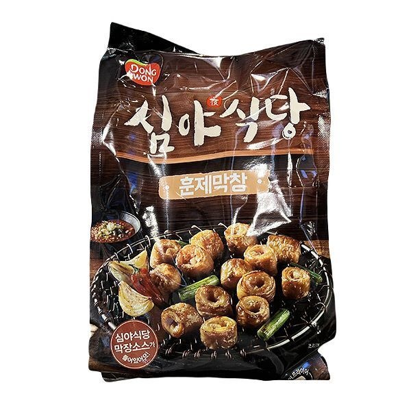 동원 심야식당 훈제막창 600g_보냉백포장