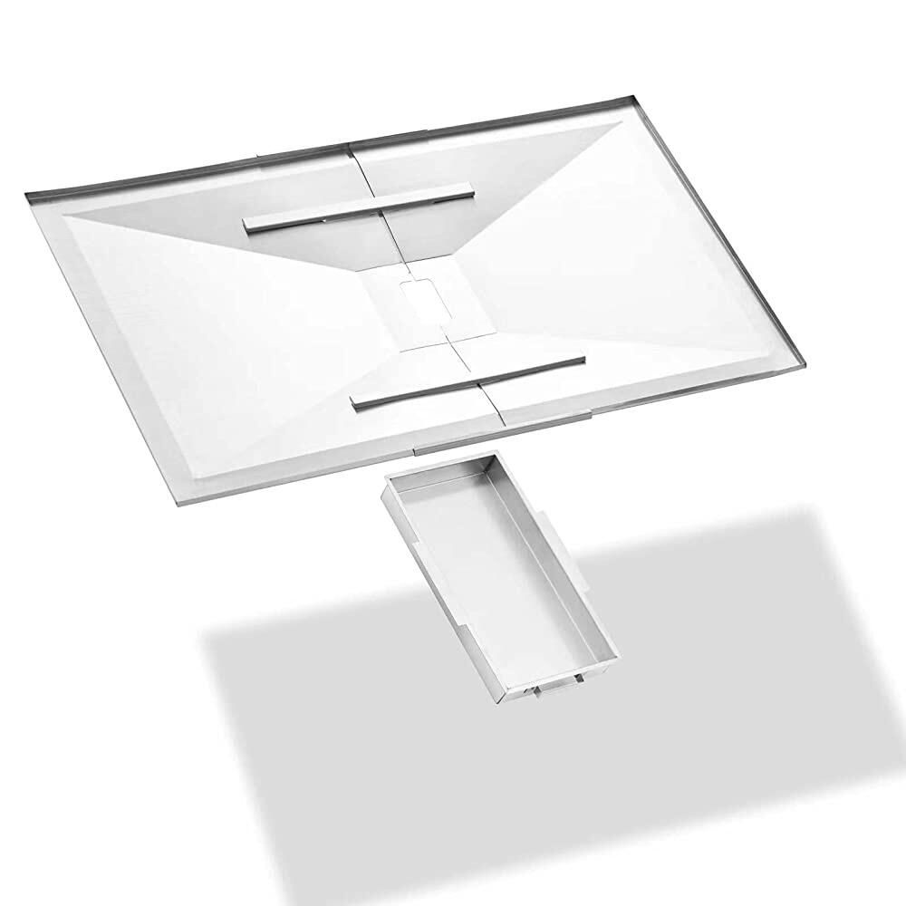 [해외] Charbrofire GD4210S-B1 GGPL-2100 드립 트레이 그릴 호환교체 부품 Savor Pro 그리스 GD4838SS-M GD4239S-G BBQ 그릴웨어 31GA5-27-21 조