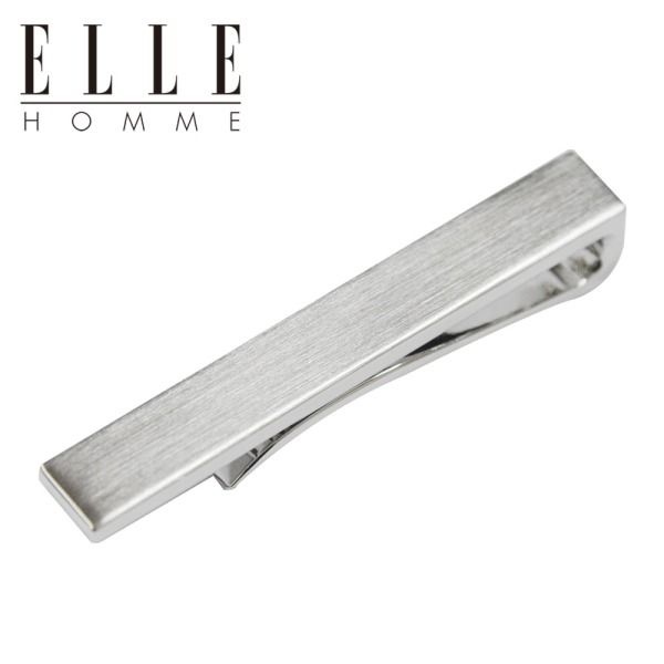 엘르 옴므 [패션플러스][엘르옴므][ELLE HOMME] 엘르옴므 넥타이핀-헤어라인 클립 실버 4.5cm