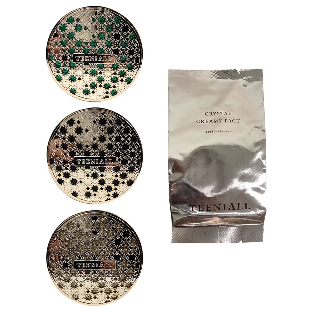 메가코스 견미리팩트 티니올 시즌2 크리스탈 크리미 팩트 본품+리필 택1종 (케이스랜덤)