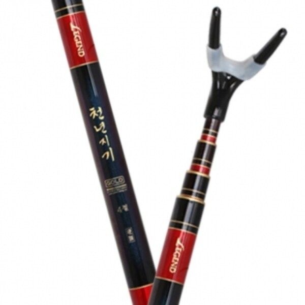 아피스 천년지기 골드 낚시받침대 노지겸용 2절