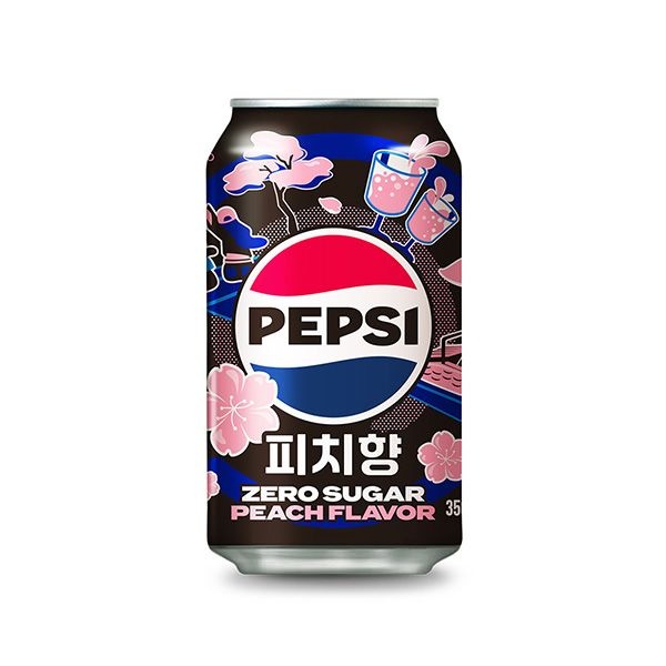 펩시콜라 제로슈거 피치향 355ml 48개