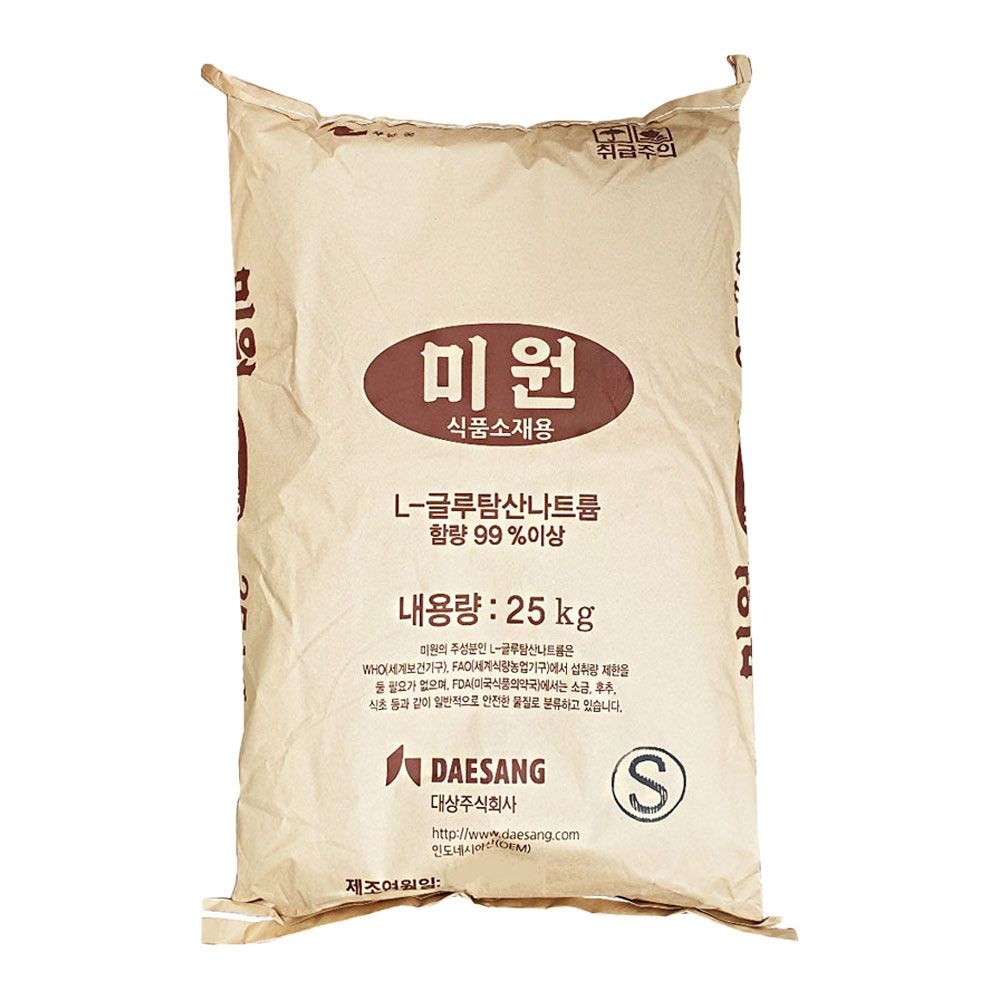 대상 미원 에스(S) 25kg 업소용 감칠맛 조미료