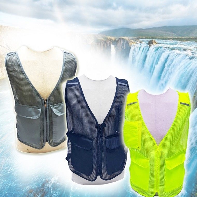 젤리팩8개 아이스조끼 아이스팩포함 얼음조끼 냉조끼 작업조끼 냉장고조끼 쿨조끼 여름조끼 낚시 등산