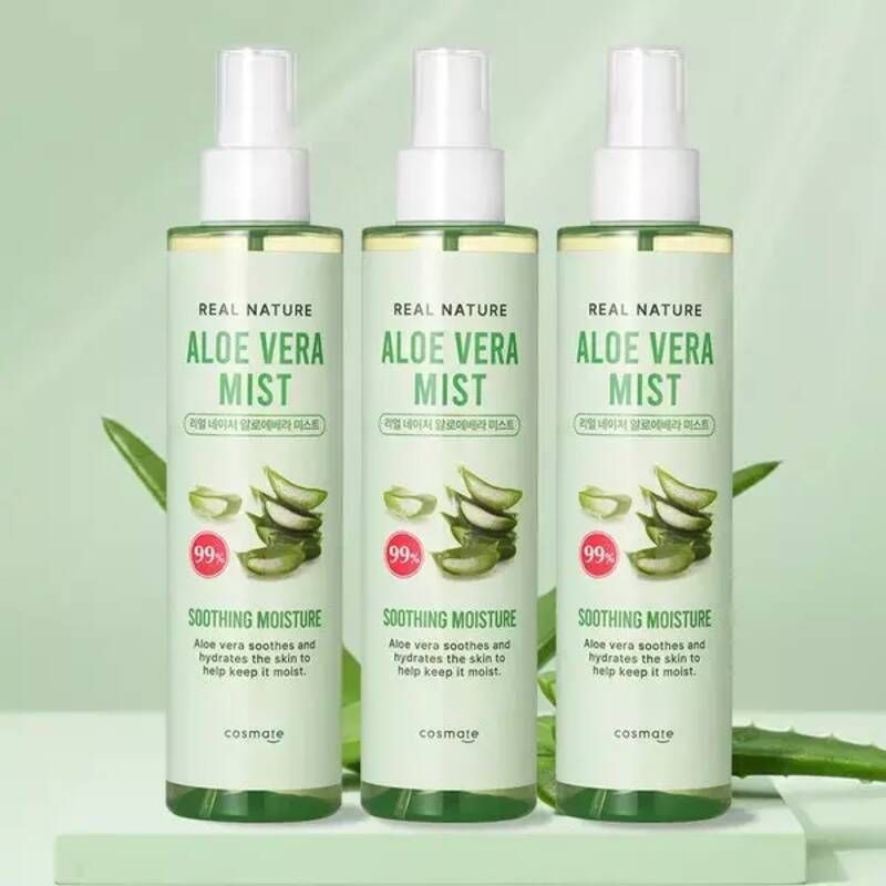 기초케어 스킨케어 신세계라이브쇼핑 리얼 네이처 알로에베라 미스트 200ml 3개