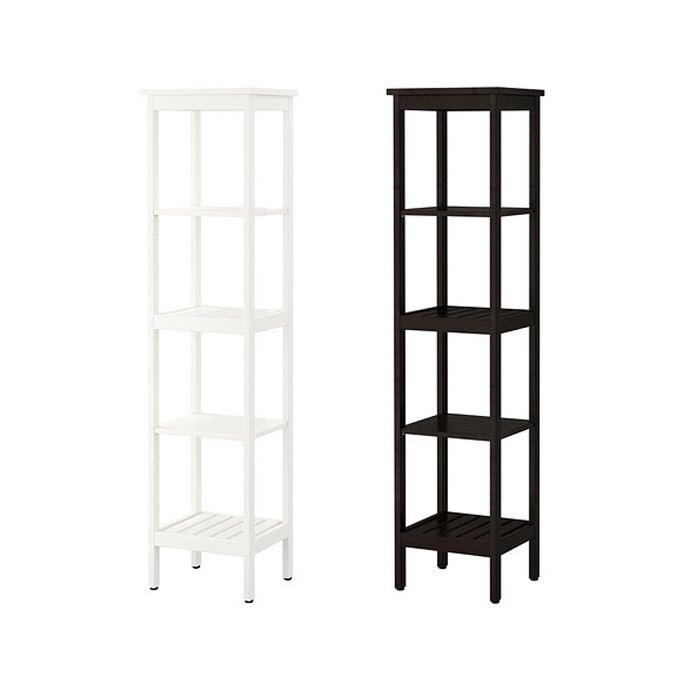 [롯데백화점] 이케아 HEMNES 4칸 선반유닛/책장/수납장/장식장/서랍장 LE1208684721