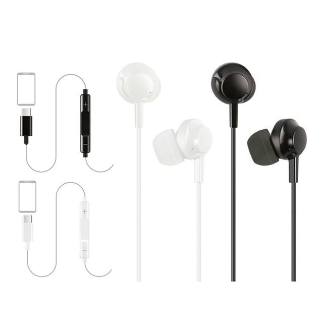 rozet C타입 커널형 음질좋은 줄 유선이어폰 RX-915 C타입이어폰 C타입유선이어폰 음질좋은유선이어폰 통화이어폰