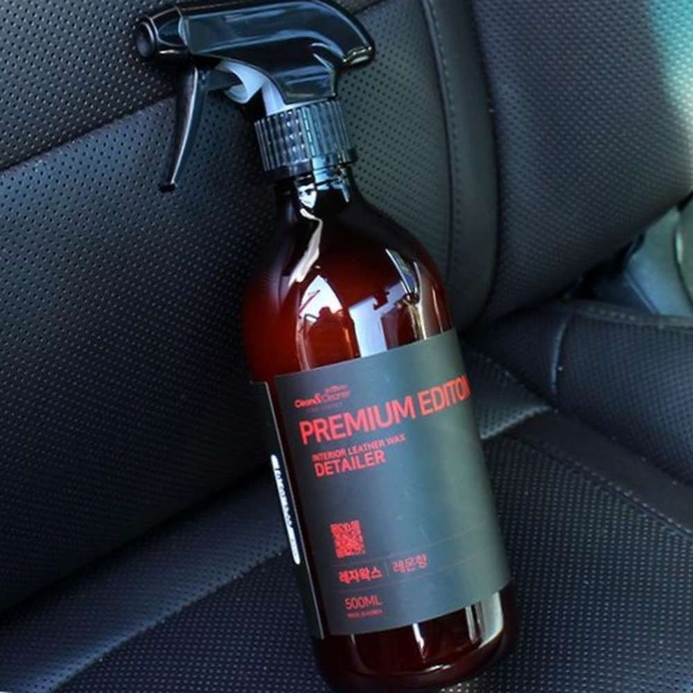 클린앤클리너 레자왁스500ML-레몬 차내부세정제 차량실내클리너 차량내부청소