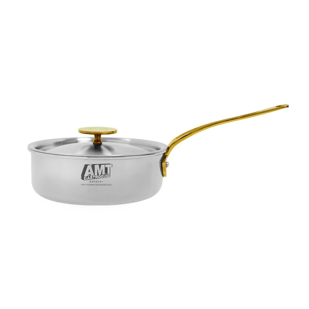 에이엠티 [공식정품] AMT 316TI스텐 통5중 그란트 편수(뚜껑포함) 16cm