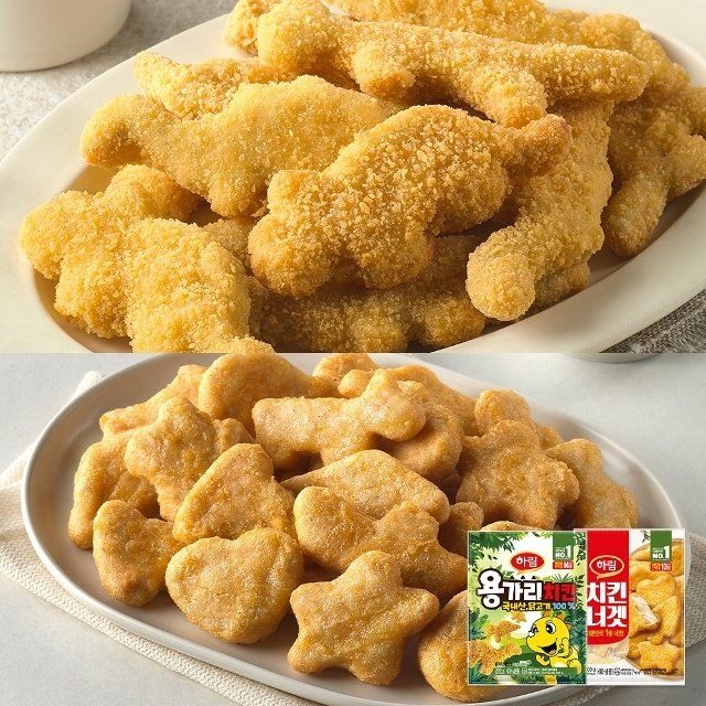 하림 (G)하림 용가리치킨 300g+치킨너겟 300g