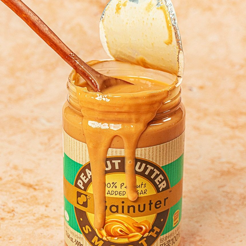 [온누리상품] 100% 땅콩 피넛버터 스무스 크런치 500g
