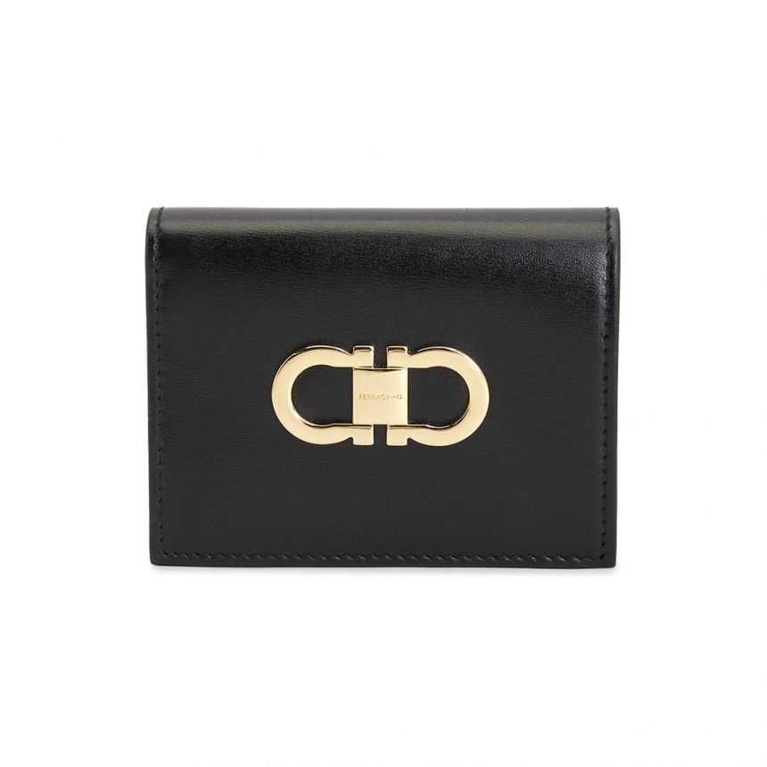 FERRAGAMO 여성 반지갑 22 0627 NERO 0770769