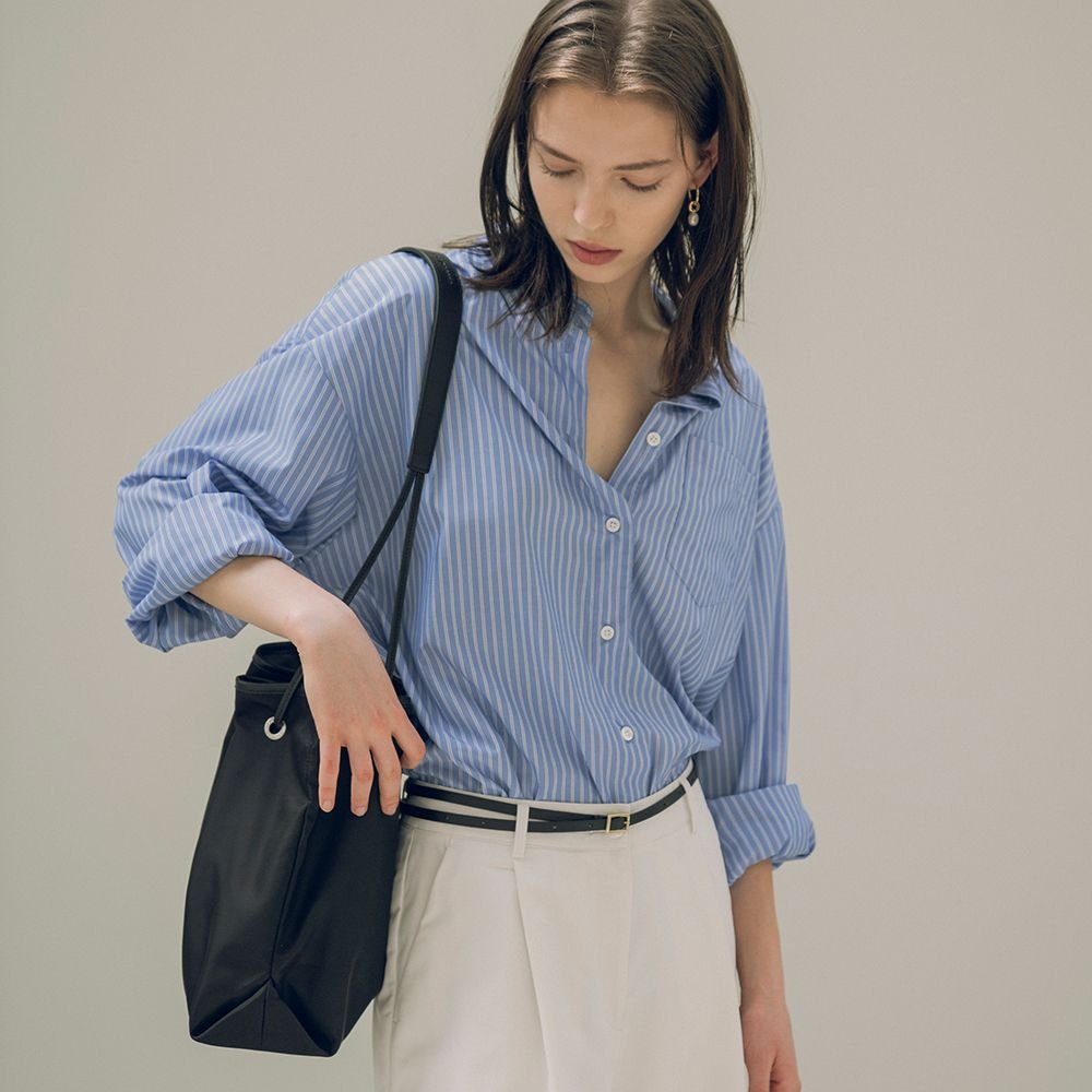 SI-TP5150 오버핏 라운지 ST 셔츠_Light blue ST