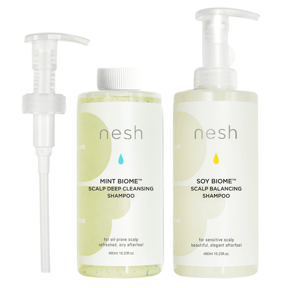 네쉬 소이바이옴 탈모샴푸 & 민트바이옴 여성두피 민감성 지성