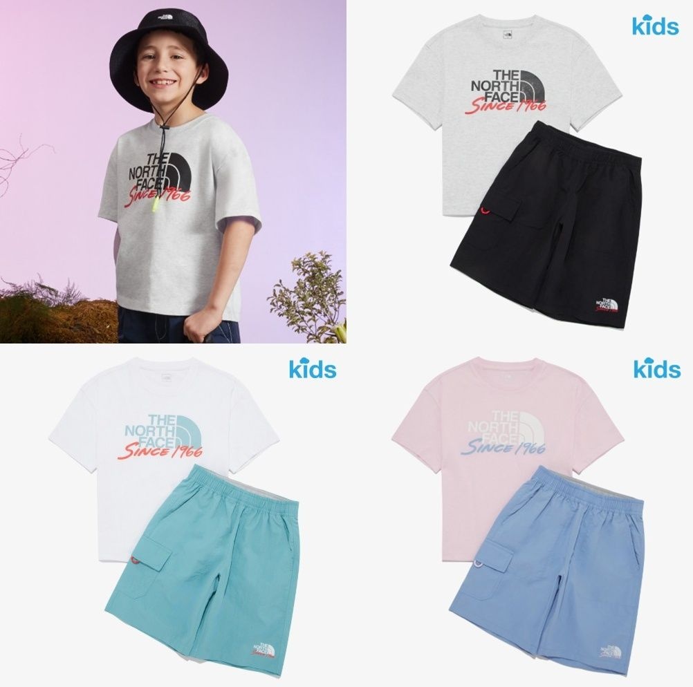 [롯데백화점] 노스페이스 키즈 NT7UR27 키즈 브리즈라이트 크루 세트 LE1219873412