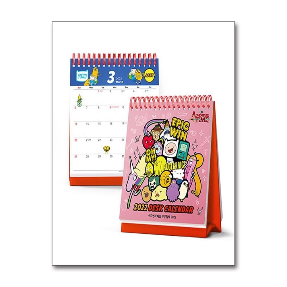 어드벤처 타임 탁상 달력 2022년