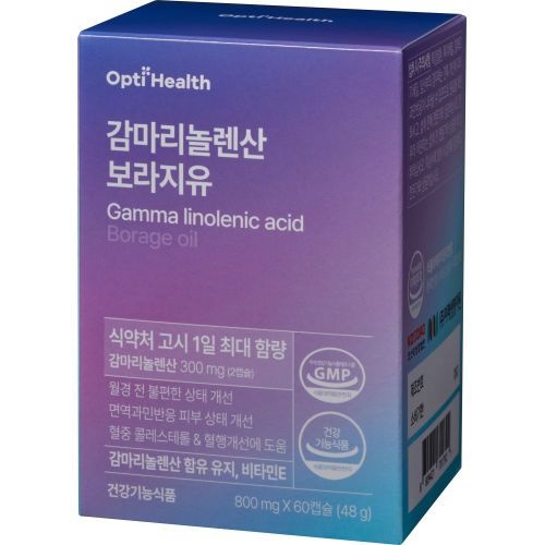 옵티헬스 감마리놀렌산 보라지유 60캡슐