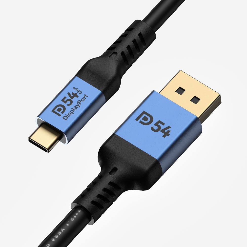 아트뮤 아트뮤 VESA 인증 C타입 to DP 2.1 DP54 16K DisplayPort 케이블 1m