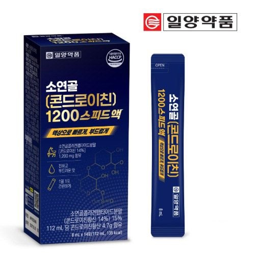 일양약품 소연골 콘드로이친 1200 스피드액 8ml x 14포