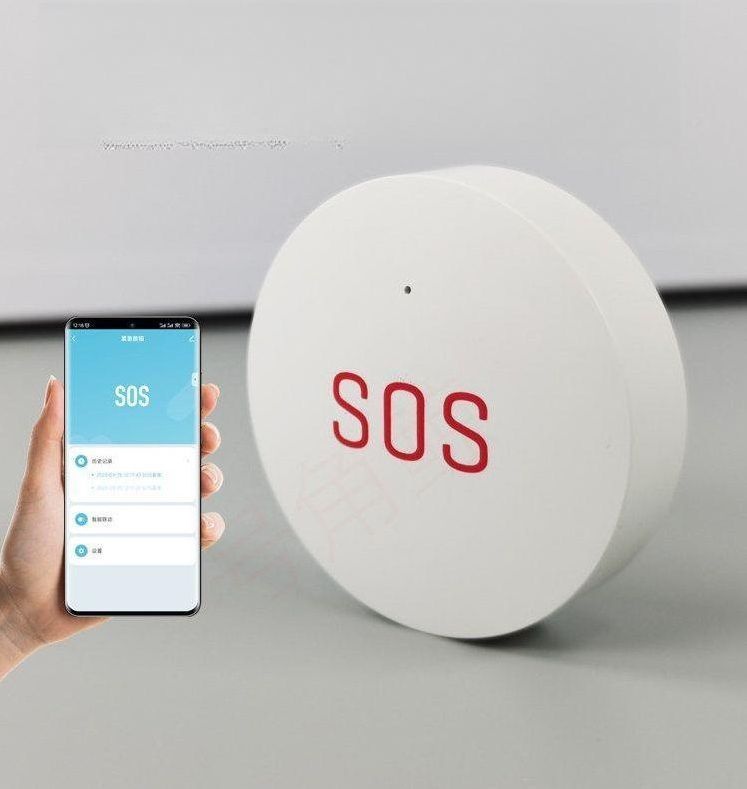 중국산 [해외] ZigBee 스마트 SOS 긴급 호출 버튼 원격 알림 IoT 안전기기