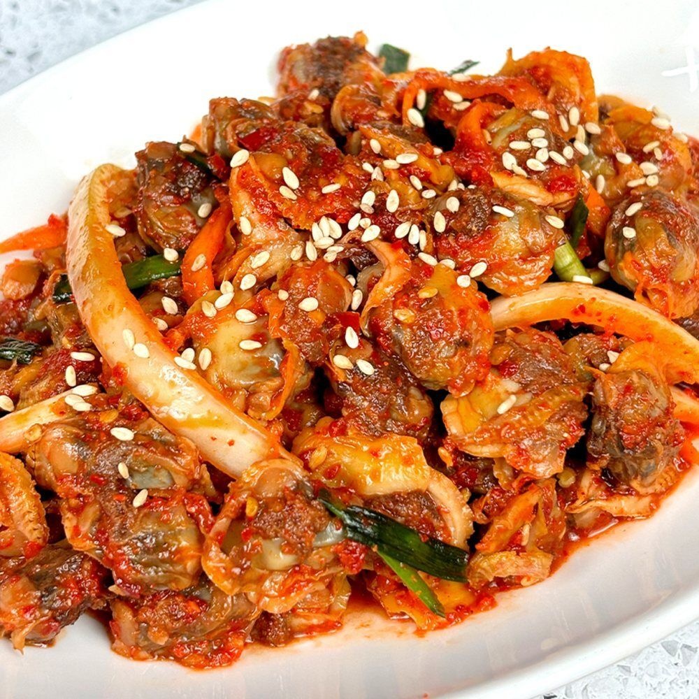 ALOHA-STORE 국산 꼬막무침 350G 꼬막반찬 양념꼬막 국산꼬막