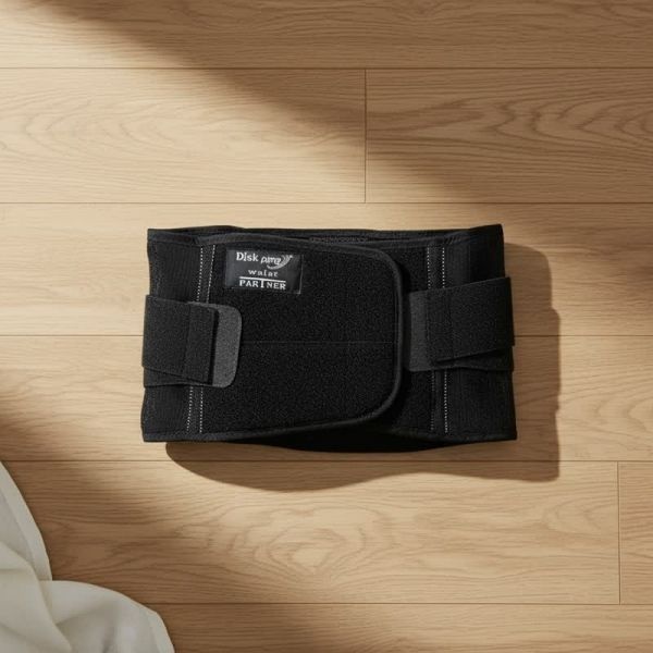 현대메디칼 허리보호대 허리견인 디스크팡 디스크윈 디스크앤드 신축성 지지력 통기성 2개입