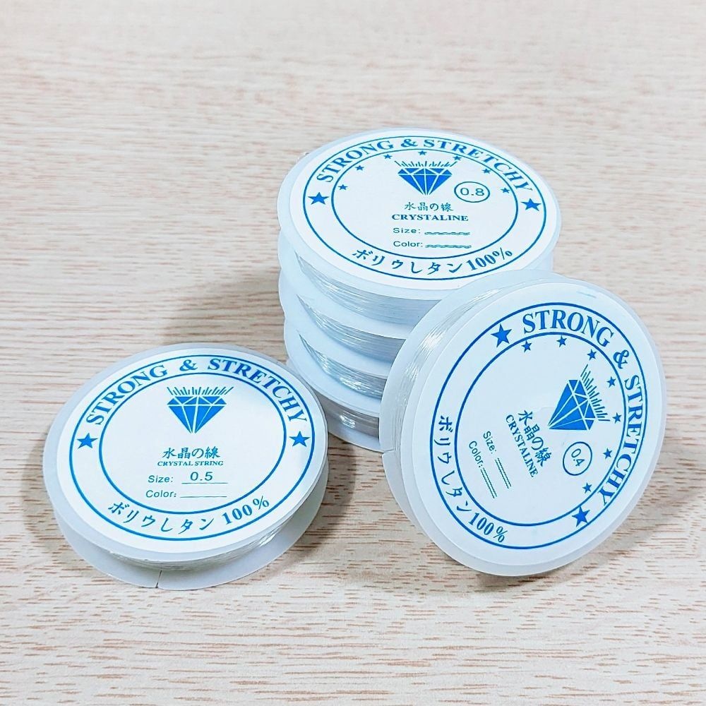 낚시 정수 반지 탄탄 사시 부업 탄성 교회 악세사리 플리 문구 레오 선물 0.8mm