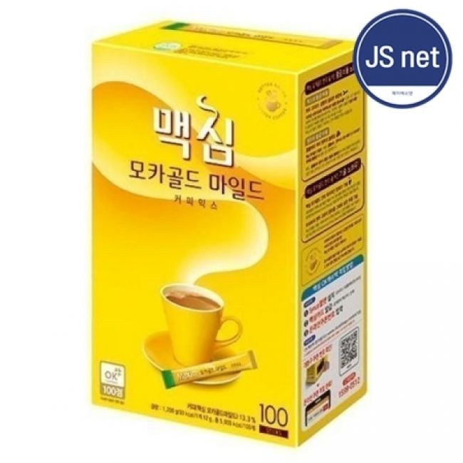 [온누리7%혜택]맥심 모카골드 마일드 커피믹스 100개입