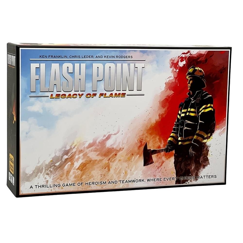 Indie Boards and Cards [해외] Flash Point Legacy of Flame 보드 게임 - 16명의 플레이어 위한 협동 레거시 10 60분 캠페인 플레이 Indie Boards & Cards 소방관