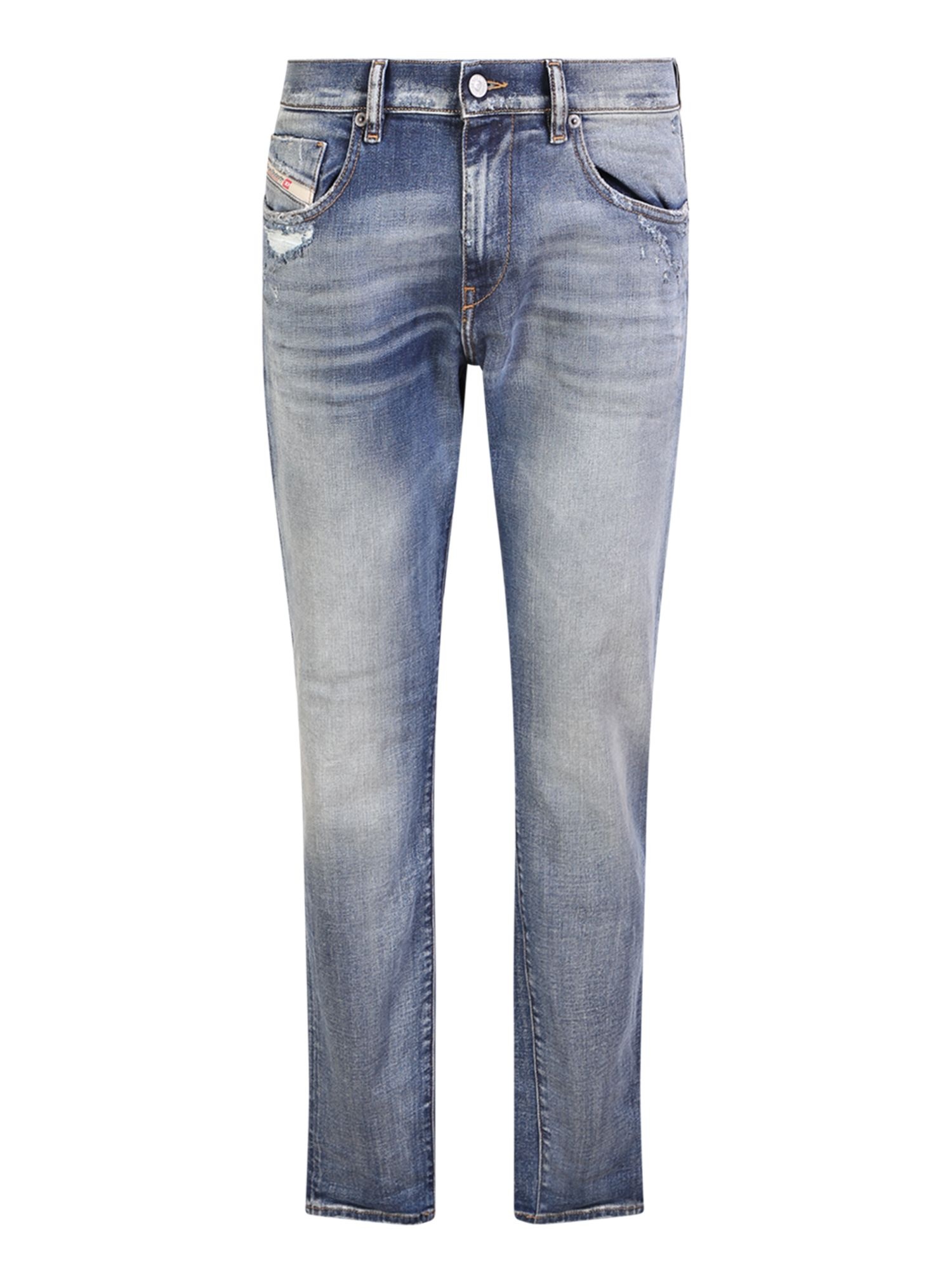 디젤 22FW DIESEL 2019 D-Strukt jeans by Diesel. 슬림 앤 iconic, an essential garment for everyday looks A0355809E1501