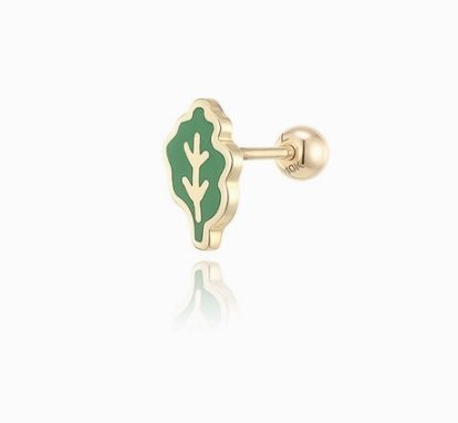 로이드 [AK평택점] [로이드] 주문제작 제로퍼제로X로이드 리프 모티프 피어싱 LPFL3038T