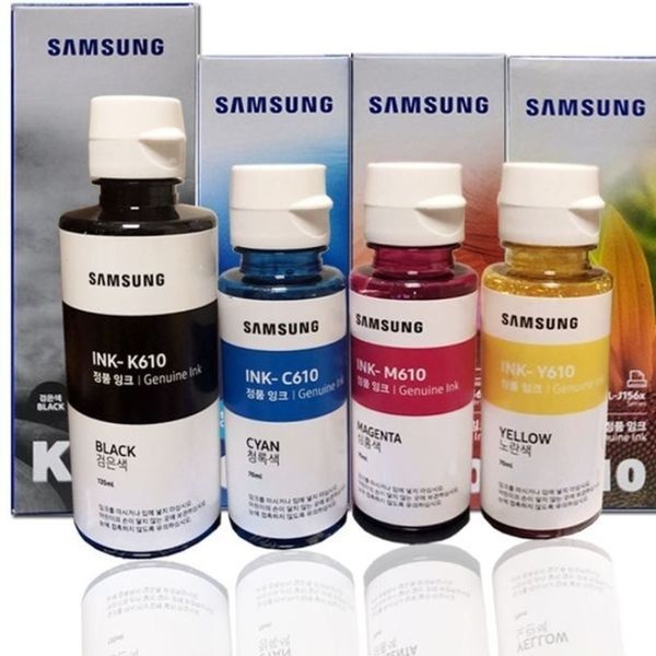 [하프클럽]삼성 SL-T2270DW 프린터 검정+칼라 4색 정품잉크 ~프린터 리필 교체