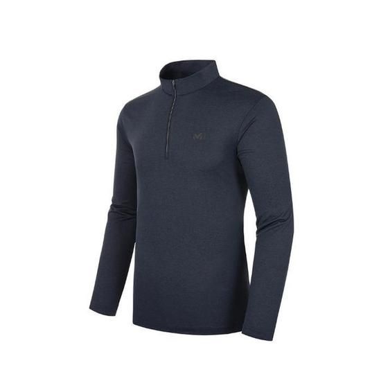 MILLET MG01 밀레 [ 이월 55%행사 ] 남성 봄 집업 신축성좋은 쿨소재 콜드엣지 멜란지 티셔츠 _MVTST901 564451