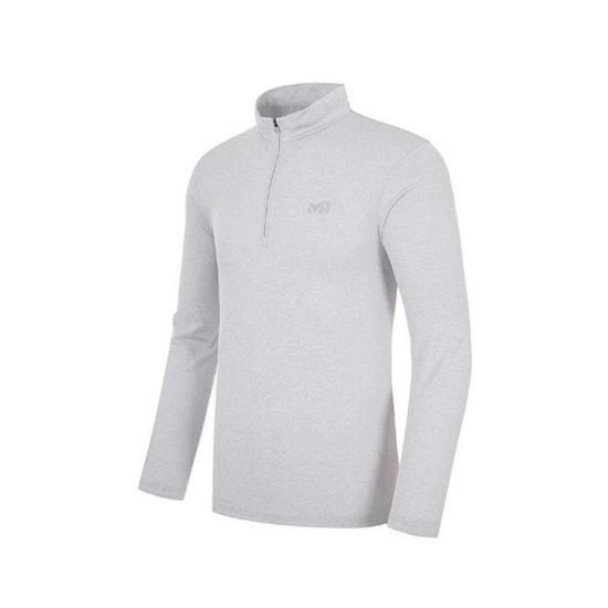 MILLET MG01 밀레 [ 이월 55%행사 ] 남성 봄 집업 신축성좋은 쿨소재 콜드엣지 멜란지 티셔츠 _MVTST401 564444