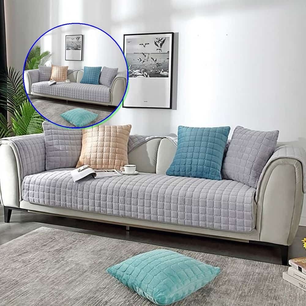 쌍문상회 지금 필요한 퀼팅 쇼파커버 패드 극세사