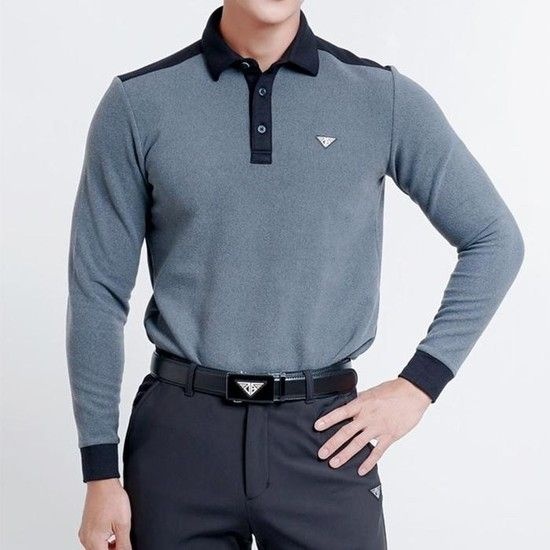 [MEJ70679_64_64]겨울 골프상의 야외 기모 골프웨어 1P
