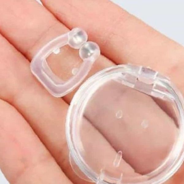 실리콘 재질 투명 링형 비강 확대 보조 기구 호흡 원활 숙면 도움 재사용 가능