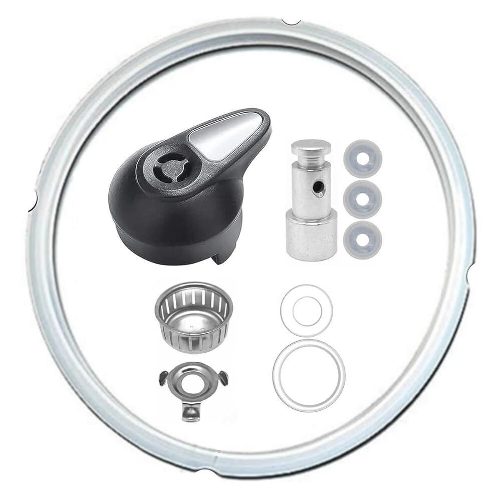 Instant Pot Lux 5 5.7L6쿼트 IP-LUX50 IP-LUX60용 호환교체 부품 트 스팀 릴리즈 핸들 씰링 링 밸브 플로트 씰 차단 방지 쉴