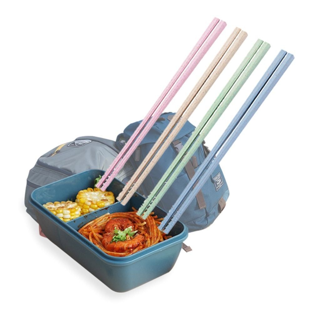 그린 베이지 간편 수능 식단 도시락 교회 등산 젓가락 휴대 캠핑 블루 나무 다이어트