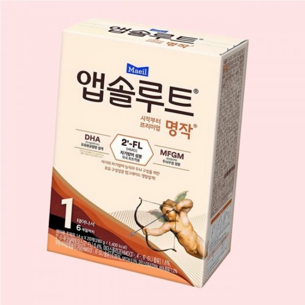앱솔루트 명작 스틱분유 1단계 20개입 1개 4549179
