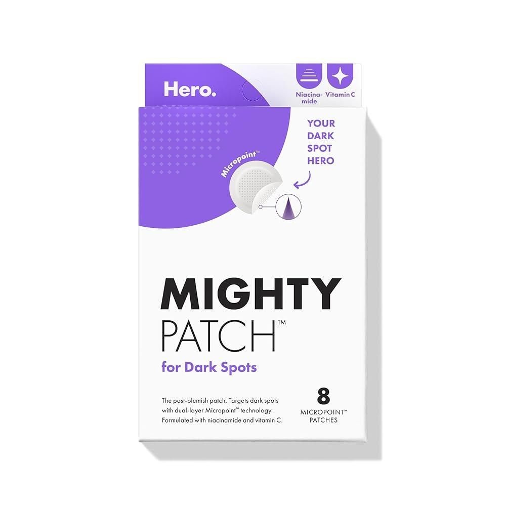 Hero Cosmetics 다크 스팟용 Mighty Patch Micropoint™ - 블레미쉬 후 스팟 패치 395개의 마이크로포인트 피부과 테스트 완료