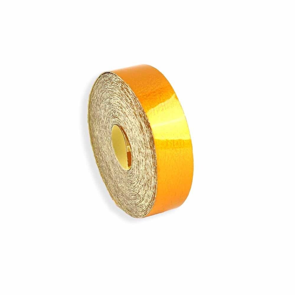 DIY전용 반사테이프 1cm x 5M 옐로우 라인테이프 반사