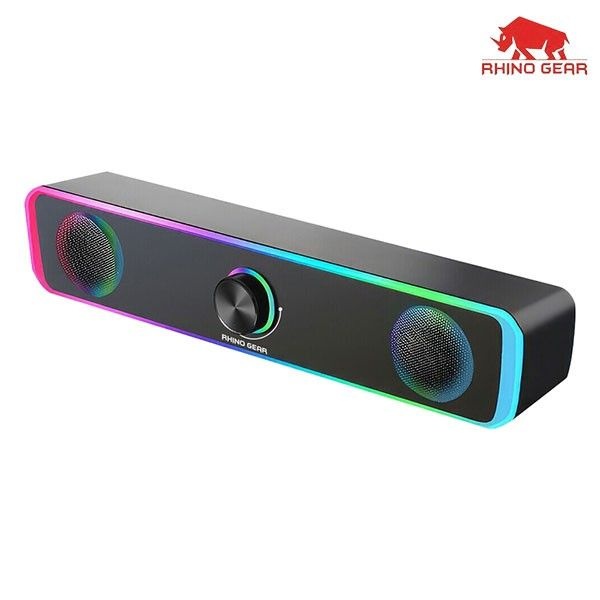 USB LED 사운드바 스피커 RG-S70 PC 모니터 게이밍