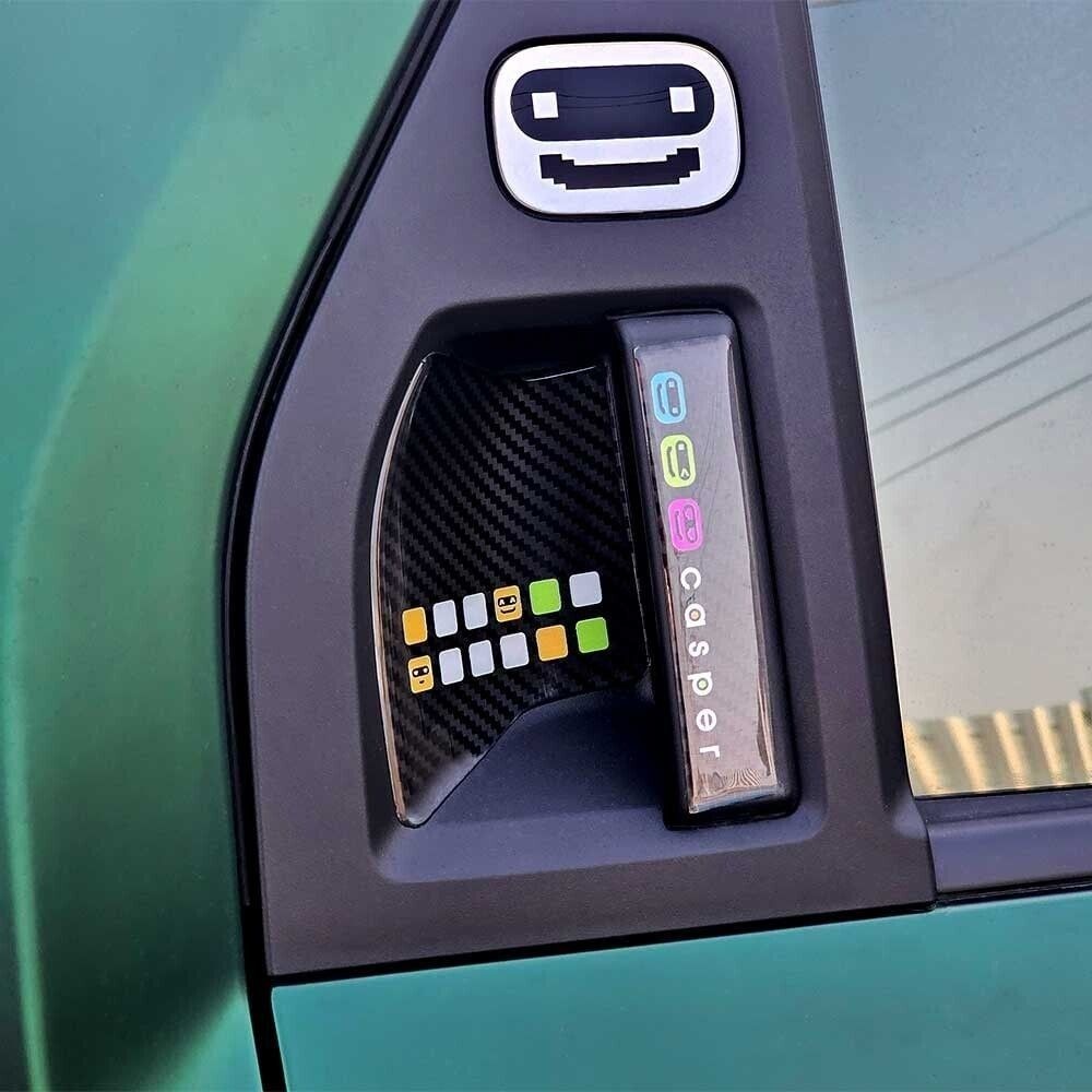 캐스퍼 일렉트릭 전용 카본스타일 도어 핸드그립