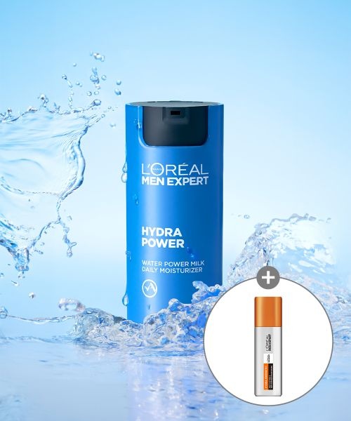 매장정품 LOREALPARIS 맨 이드라 파워 밀키 로션 50ml(+증정 멀티액션 미니 22ml)
