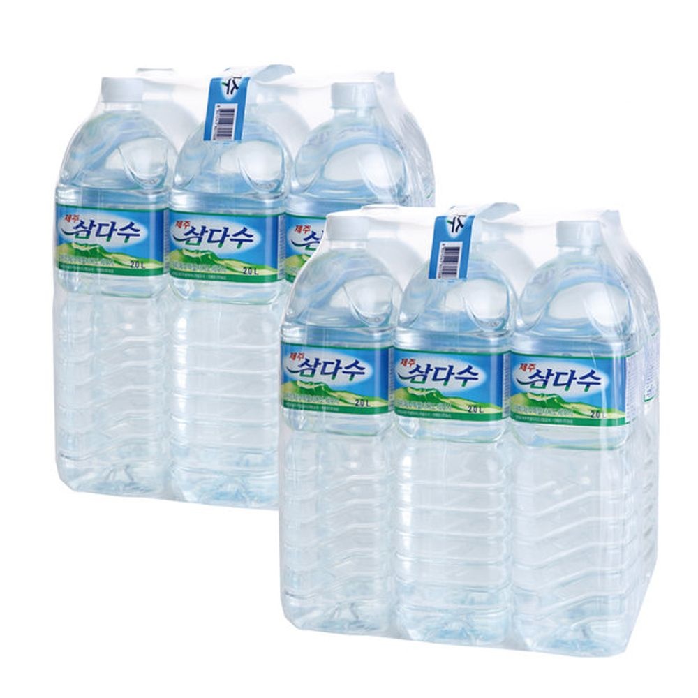 삼다수 제주 2L 12개 먹는샘물 안전한 생수 가정 (유라벨/무라벨 랜덤) 깨끗한 안심
