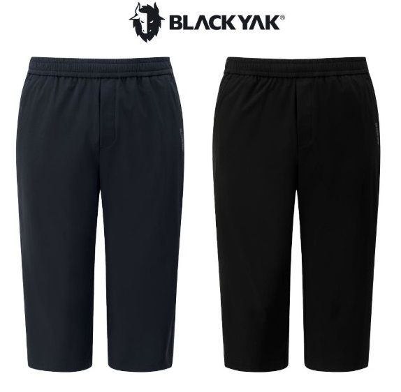 [롯데백화점] 블랙야크 남성 여름 신축성 좋은 등산 운동 밴딩 7부 바지 레스트 7부 팬츠1 1BYHPMV005 GD